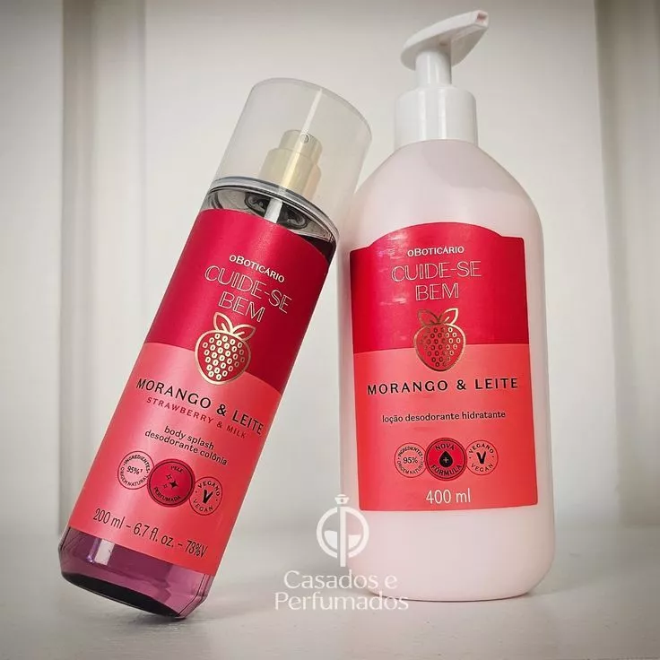 body splash morango leite