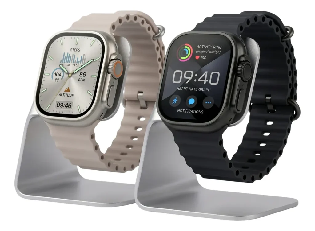 Relógio Digital Smartwatch U4 Gps Nfc Faz Ligações Amoled 49