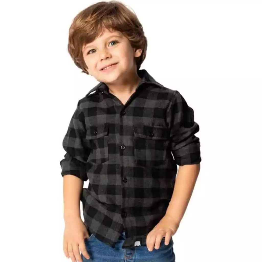 Camisa Infantil Xadrez Festas Juninas