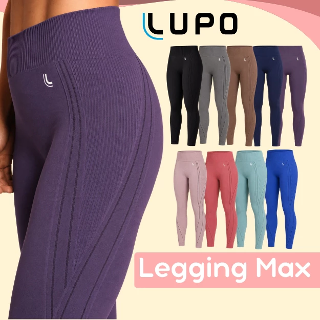 Calça Legging Max Lupo Academia Sem Transparência Original Fitness Treino Presente Dia dos Namorados